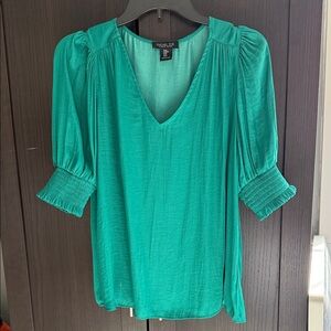 Rachel Zoe Green Blouse